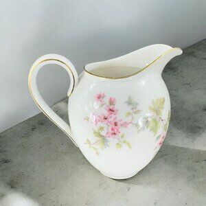 Hutschenreuther Selb LHS Bavaria Germany Porcelain Painted Small Pitcher Creamer